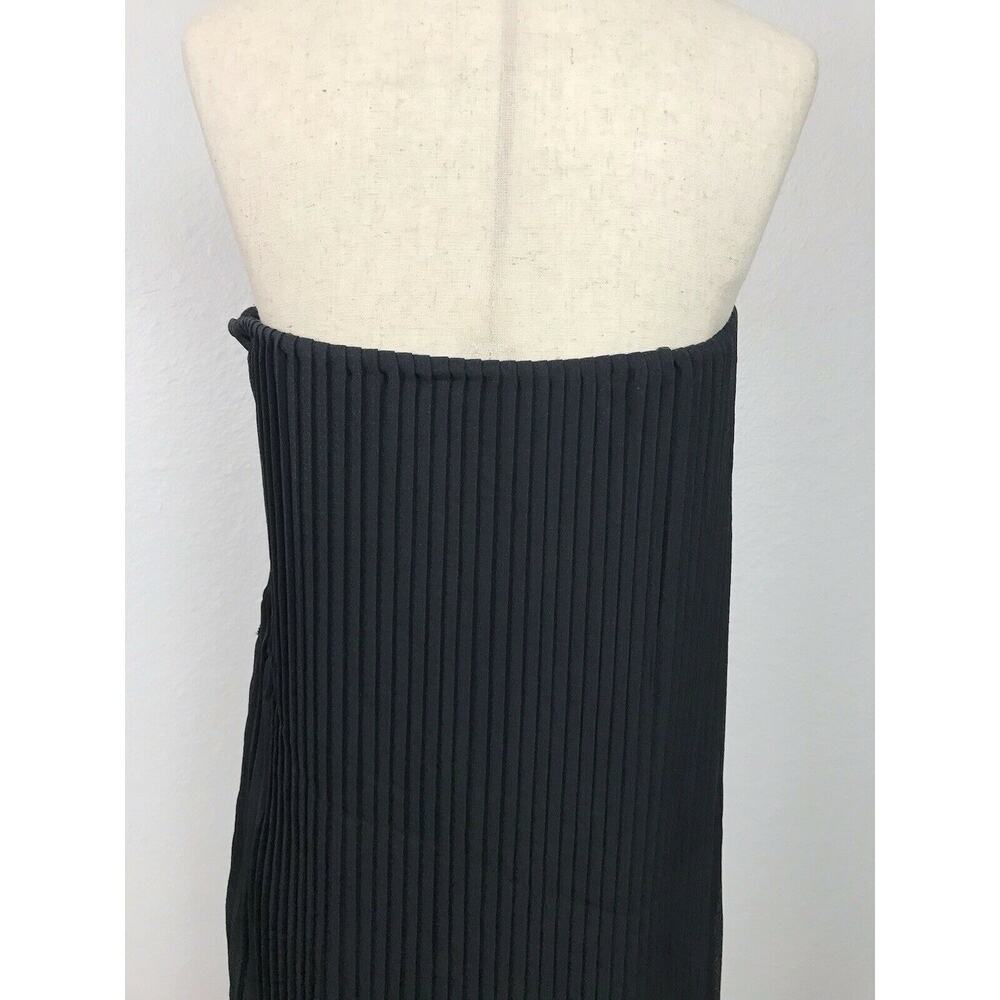 Max Azria Pleated Ruffled Strapless Dress - Picture 9 of 10
